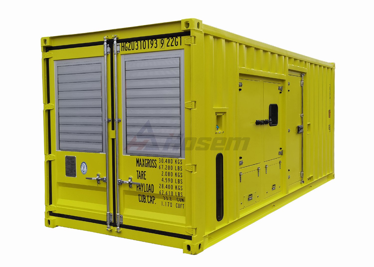 1000kW Diesel Generator Drived by SDEC Diesel Engine – Hosem Power ...