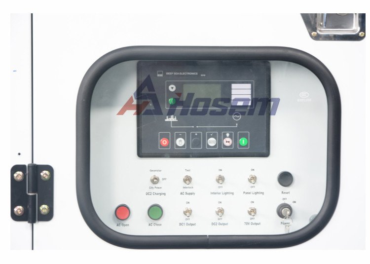 Electric Generators with Perkins Engine Model 1104A-44TG2 Rate Output ...